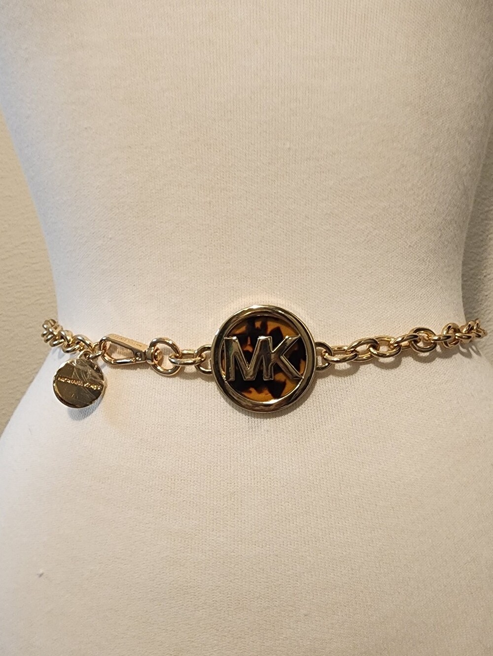 Michael Kors Metal Chain Belt
